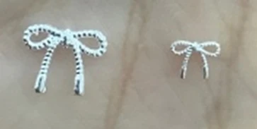 매듭 끈 리본 파츠