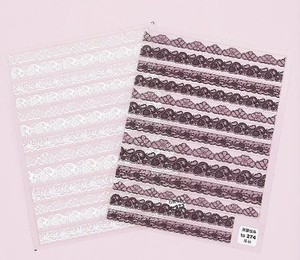 레이스 스티커